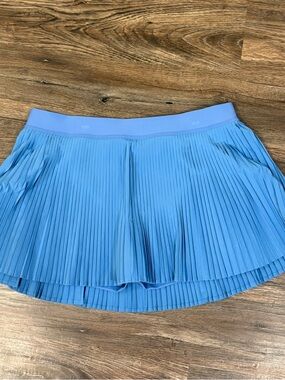 lululemon athletica sky blue athletic skort